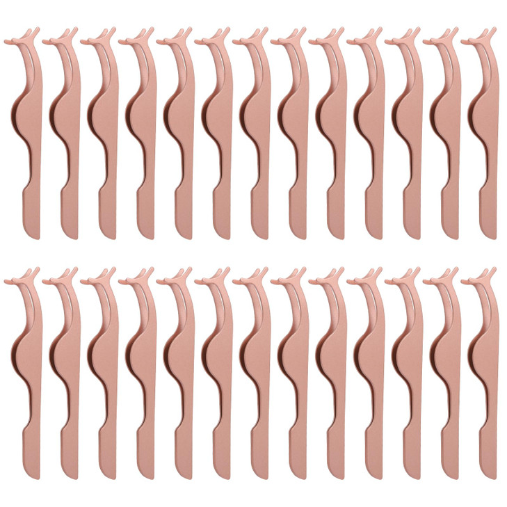26 Pieces False Eyelashes Applicator Tool FEITA Professional Falses Eyelash Extension Stainless Steel Clip Remover Tweez