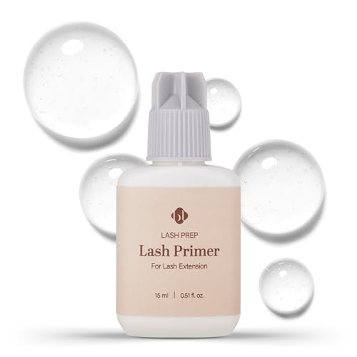 BL Lashes Primer for Eyelash Extensions Removes Oils Residue OilFree for Stronger Adhesive Bonding Speeds Up Application