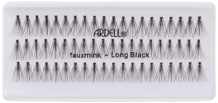 Faux Mink Individuals Long Black