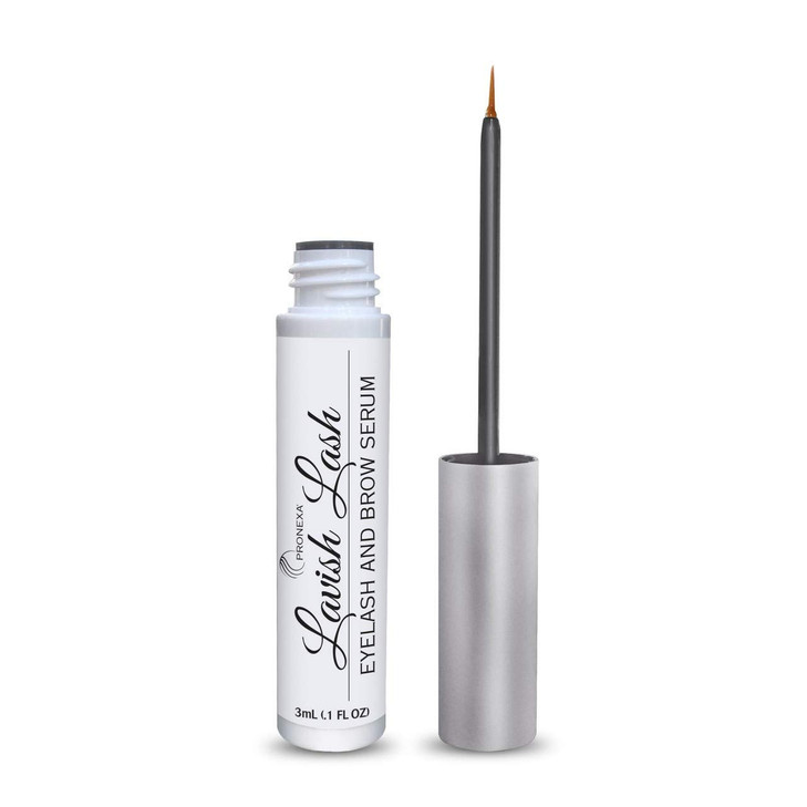 Pronexa Hairgenics Lavish Lash Eyelash Growth Enhancer Brow Serum with Biotin Natural Growth Peptides for Long Thick Las