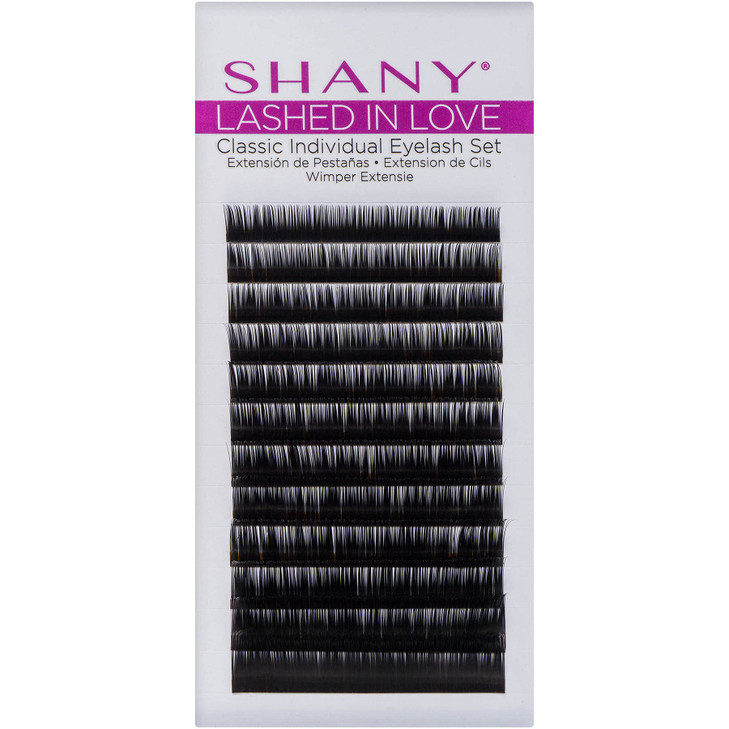 SHANY Cosmetics Shany Lashed In Love Classic Individual Eyelash Set Individual 3d Voluminous Weightless Lash Extensions