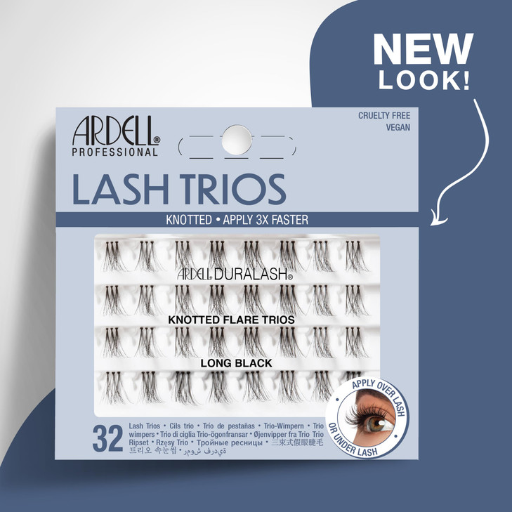 Ardell Individual Trios Eyelash Black Long