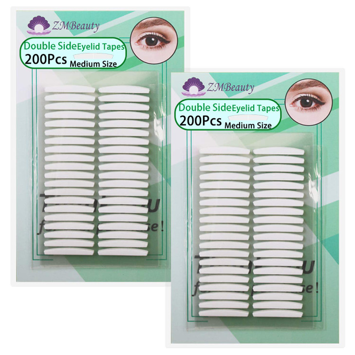 2 Packs Invisible Double Side Eyelid Tapes Stickers Medicaluse Adhesive Eyelid Strips Instant Eye Lift Without Surgery P