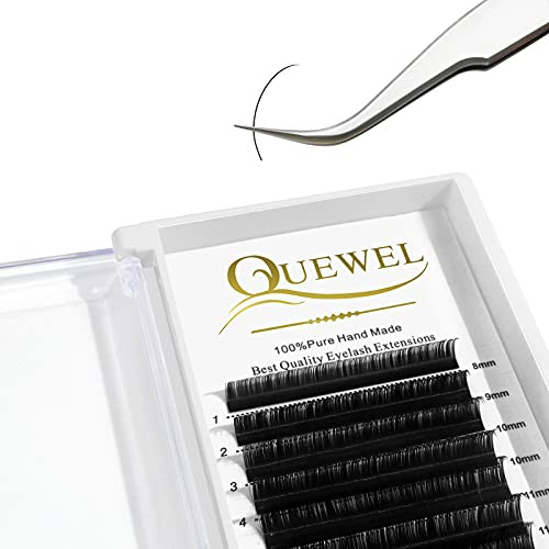 QUEWELEyelash Extension Supplies 015 D Curl Mix814mm Classic Individual Lash ExtensionsOptinal 003005007010015020 CD Sin