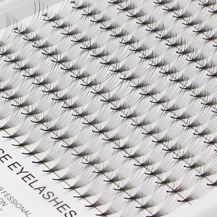 Bodermincer D Curl 1018mm To Choose Lashes Premade Fans 10D Long Stem Russian Volume Professional Eyelash Extensions Fau