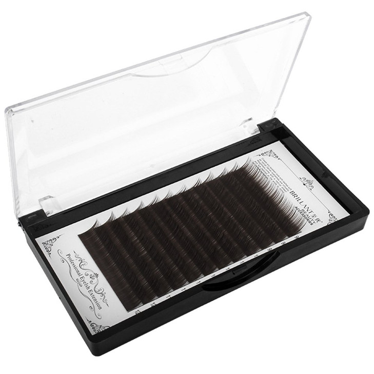 Scala Thickness 010mm C Curl Light BrownDark BrownBlackBrown False lashes Individual Eyelash Extension Natural False Eye