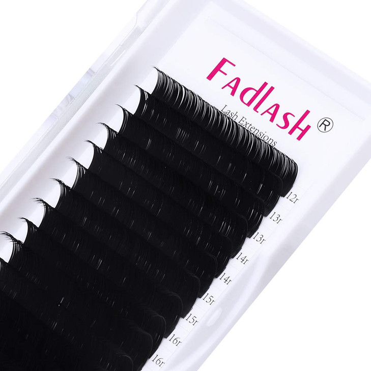 Eyelash Extension 015 D Curl 16 Rows Mix1220mm Classic Lash Extensions Optinal Thickness 010015020025 CD Curl Mix 816mm1