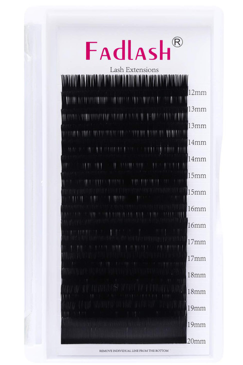 Eyelash Extension 015 D Curl 16 Rows Mix1220mm Classic Lash Extensions Optinal Thickness 010015020025 CD Curl Mix 816mm1