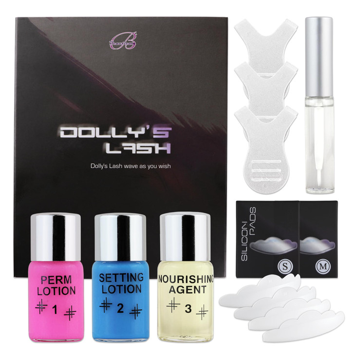 Beauticom Dollys Lash Lift Eyelash Wave Lotion Premium Quality Perm Kit Professional Curling Perming Lifting etc Small a