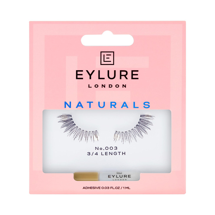 Eylure Naturals Accent No 003 Reusable Eyelashes Adhesive Included 1 Pair
