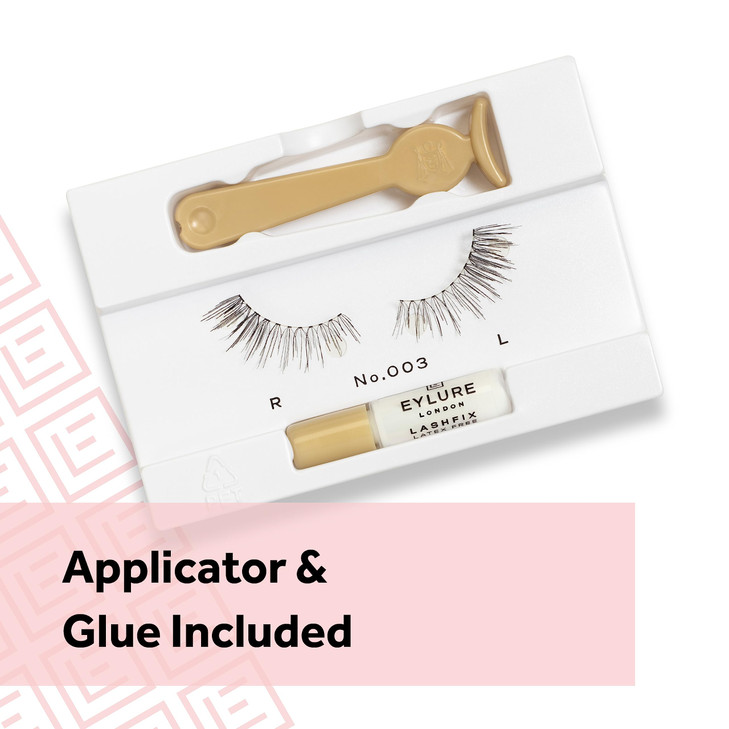 Eylure Naturals Accent No 003 Reusable Eyelashes Adhesive Included 1 Pair