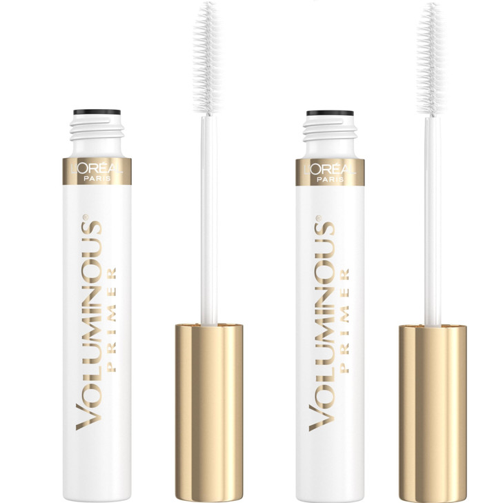 LOreal Paris Voluminous Lash Boosting Conditioning Primer Mascara White Primer 024 Fl Oz 2 Count