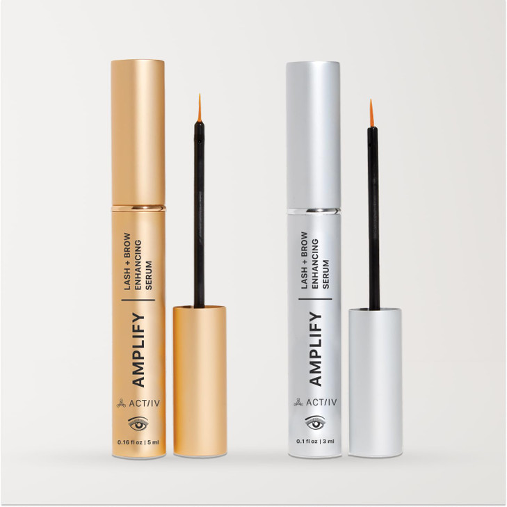 ACTIIV Amplify Lash Brow Serum Promotes Thicker Fuller Lashes Brows Strengthens Nourishes Hair Follicles Lightweight For