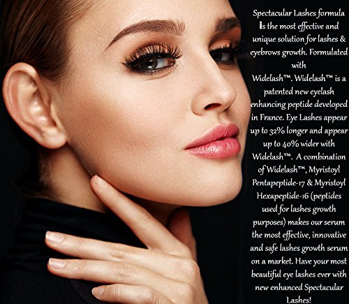 Eyelashes Eyebrows Growth Products Eyelash Growth Serum Eyebrow Enhancer Spectacular Lashes Green Label Cosmetics