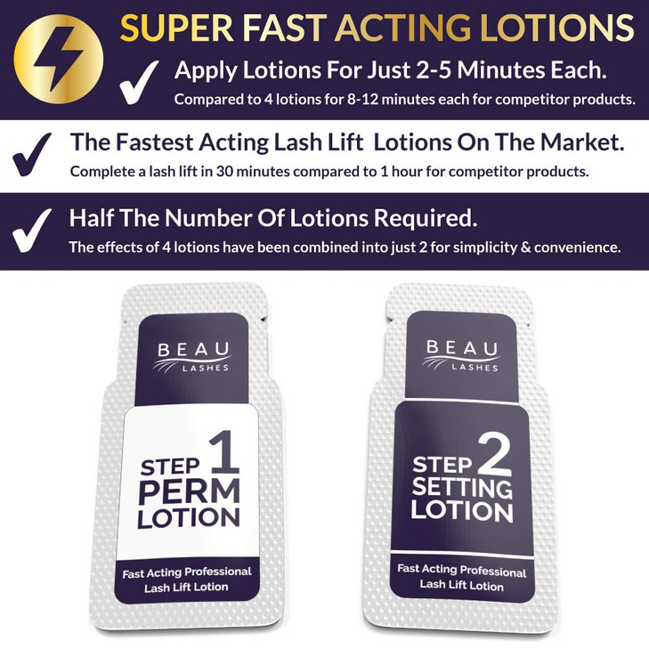 10 Sets Of Lash Lift Lotions For Professionals For Perming Curling and Lifting Eyelashes Semi Permanent Salon Grade Supp
