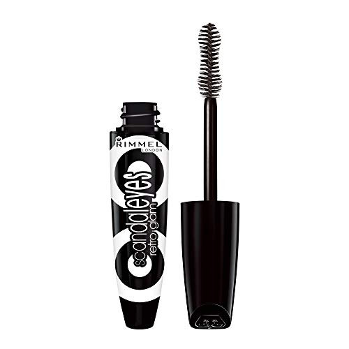 Rimmel London Scandaleyes Retro Glam Mascara Volumizing Plumps Lashes No Clumps 003 Grape Carded 04oz