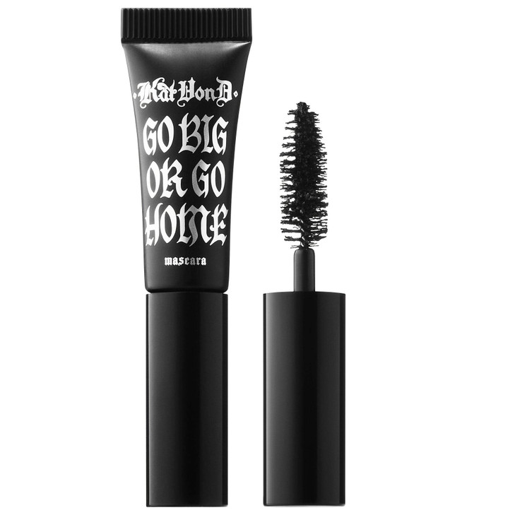 Kat Von D Go Big Or Go Home Mascara trial size in Trooper Black 25 mL