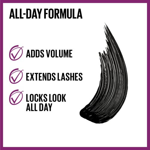 Maybelline The Falsies Lash Lift Waterproof Mascara Volumizing Lengthening Lifting Curling Multiplying Eye Makeup Very B