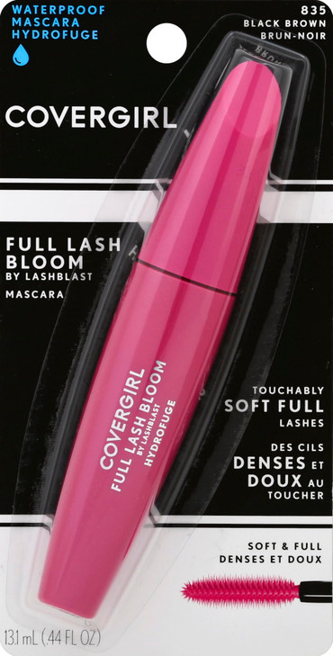 COVERGIRL Full Lash Bloom by Lashblast Waterproof Mascara Black Brown 44 fl oz 131 ml Packaging may vary