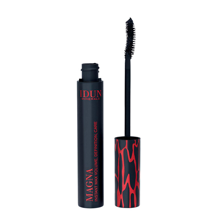 IDUN Minerals Magna Mascara Volumizing High Pigmented LashHydrating Formula Infused with Sunflower Seed Oil for Sensitiv