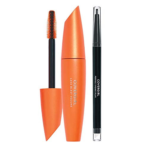COVERGIRL LashBlast Volume Mascara and Perfect Point Plus Eyeliner Very BlackBlack Onyx Combo 1 Packaging May Vary