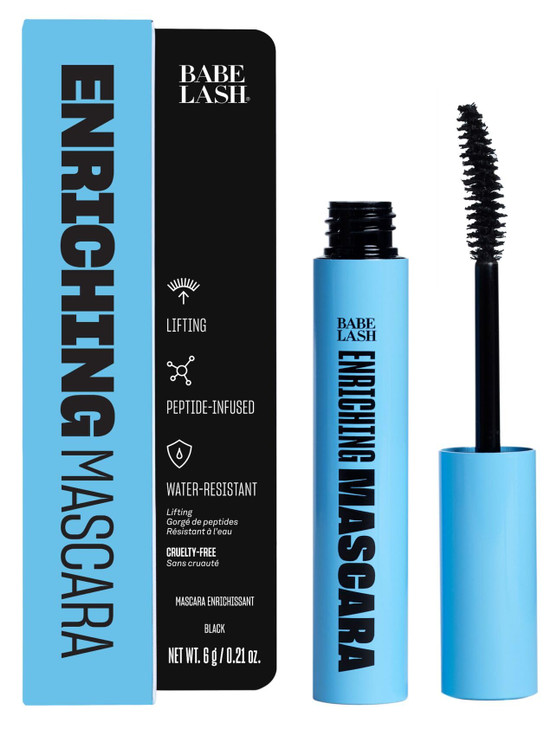 Babe Original Enriching Mascara Smudge Proof Long Lasting No Clump Formula Buildable Volume Water Resistant Dramatic Bla