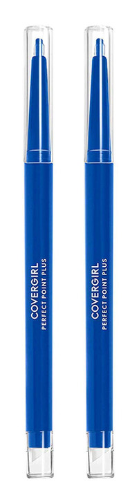 COVERGIRL Perfect Point Plus Eyeliner Bold Cobalt 0008 Ounce Pack of 2