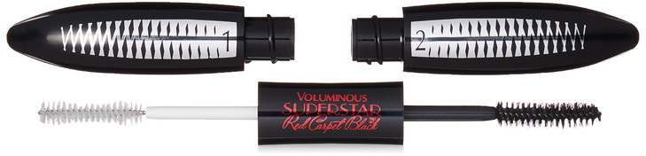 LOreal Paris Voluminous Superstar Red Carpet Extra Mascara Flash Reflecting Black 041 fl oz