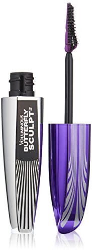 LOreal Paris Voluminous Butterfly Mascara Waterproof Black 022 Fl Oz 1 Count