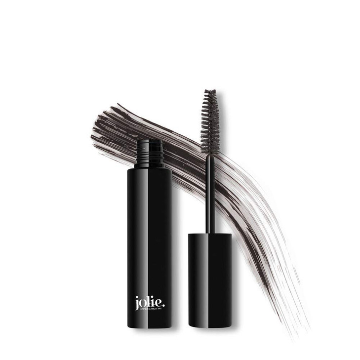 Jolie Cosmetics Sensitive Eyes Eye Mascara Hypoallergenic Extremely Gentle BlackBrown