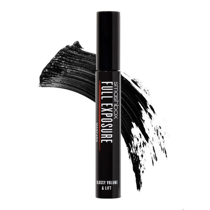 Smashbox Full Exposure Mascara Volume and Length Mascara for Intense Defined Lashes Large Tapered Brush 038 Fl Oz