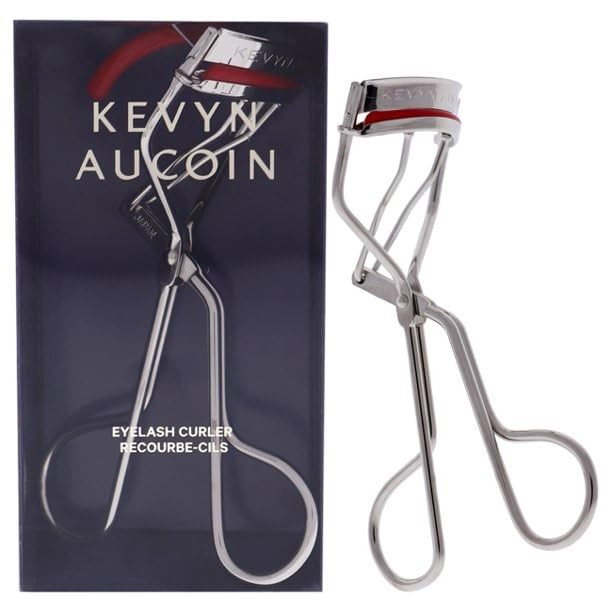 Kevyn Aucoin The Eyelash Curler Easy use Longlasting curl of lashes effect Wide opening Stainless steel with two red las