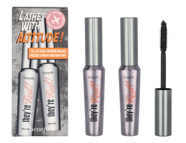 Benefit Cosmetics Theyre Real Beyond Mascara Duo Set Black 03 Ounce Pack of 2