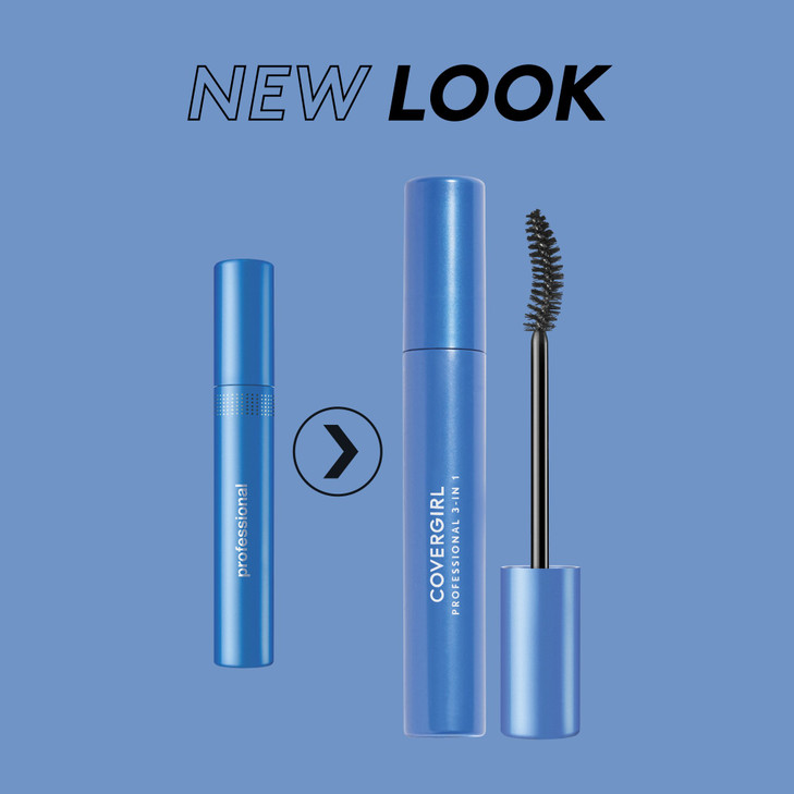 COVERGIRL Professional AllinOne Curved Brush Mascara Black Brown 210 03 Ounce packaging may vary