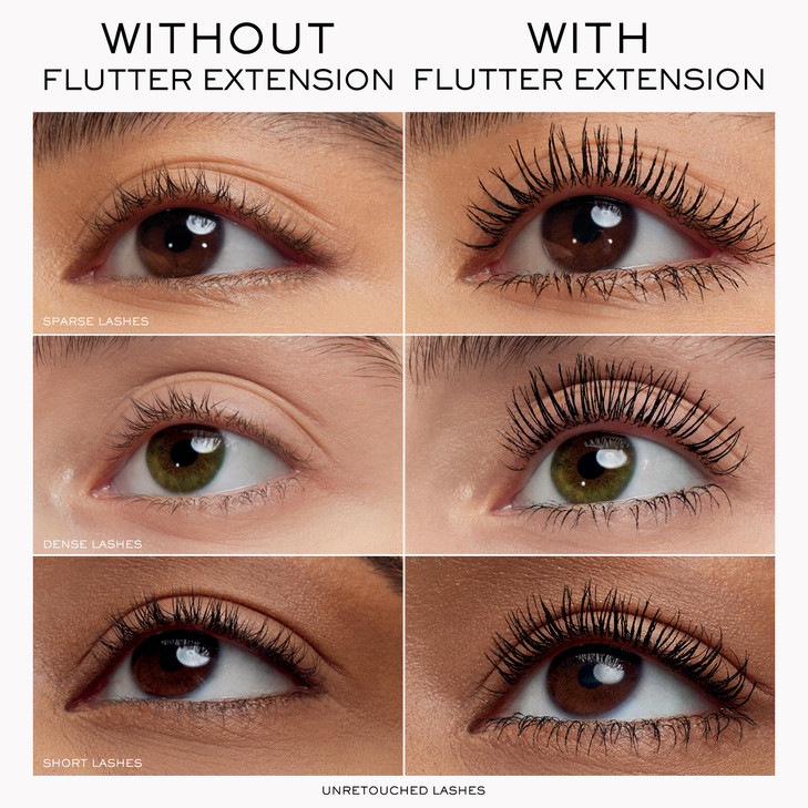 Lancme Lash Idle Flutter Extension LashLengthening Mascara Black Mascara for Instant Lash Extension Look Clump Flake Res