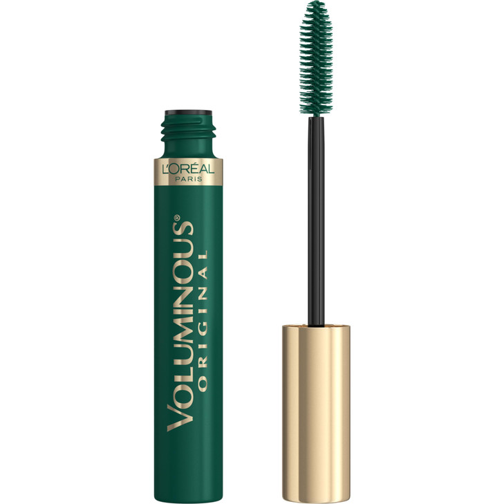 LOreal Paris Original Voluminous Mascara Building Mascara Volume and Length Formula Washable Deep Green 026 Fl Oz 1 Coun