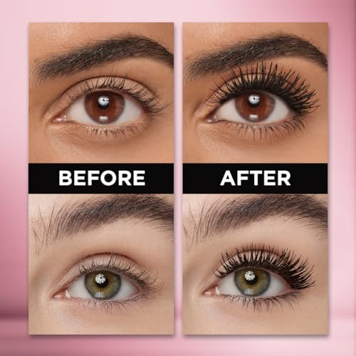 LOreal Paris Makeup Voluminous Lash Paradise Mascara Voluptuous Volume Intense Length Feathery Soft Full Lashes No Flaki