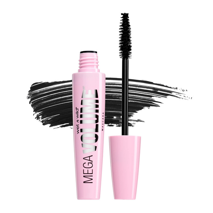 wet n wild Mascara Mega Volume Volumizing Waterproof SmudgeResistant CrueltyFree GlutenFree SulfateFree Vegan Very Black