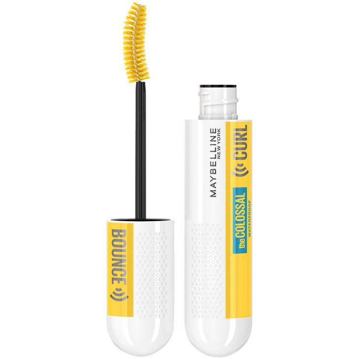 Maybelline Volum Express Colossal Curl Bounce Waterproof Curling Mascara Brownish Black 1 Count