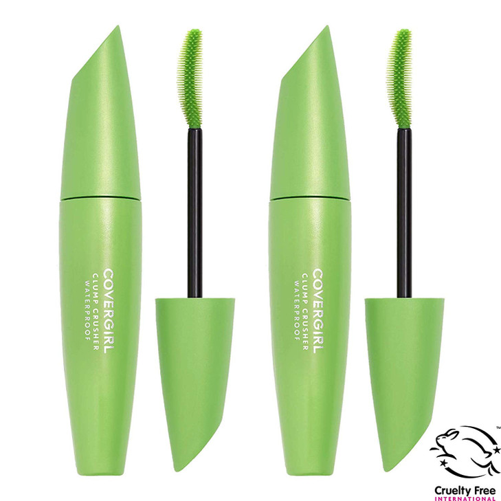 COVERGIRL Clump Crusher Waterproof Mascara By Lash Blast Black 044 Fl Oz Pack of 2