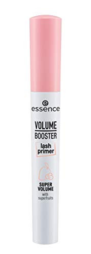 essence Volume Booster Lash Primer Mascara Infused with Mango Butter and Acai Oil for Nurtured Lashes Conditioning Masca