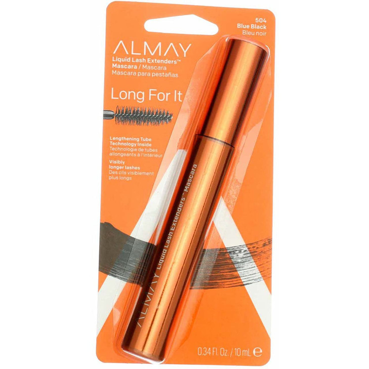 Almay Liquid Lash Extenders Mascara Blue Black 34 Fl Fluid Ounce