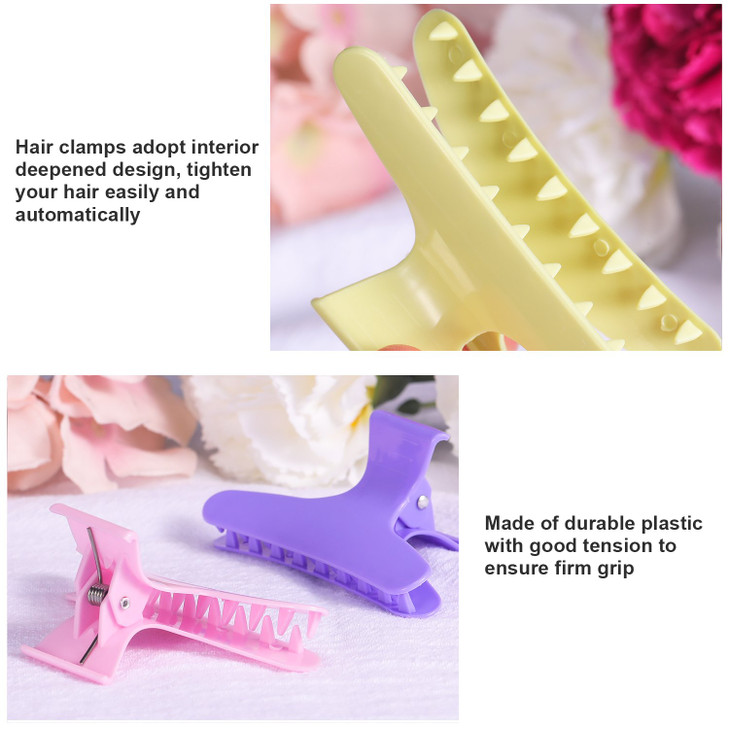 Pangda 24 Pieces Butterfly Clamps Non slip Chic Styling Claw Hair Clips for Women online at globaldelivered