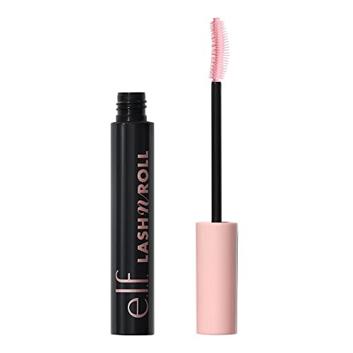 elf Lash N Roll Mascara Curling Mascara For Visibly Lifted Lashes Lifts Separates Lashes LongLasting Formula Vegan Cruel