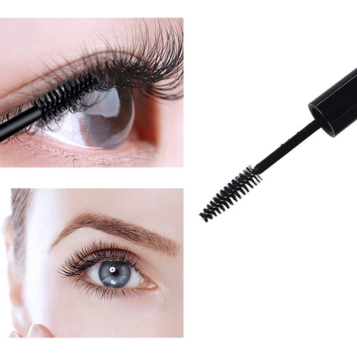 4 Pack Empty Mascara Tube with Eyelash Wand ForSewian10ml Premium Eyelash Cream Container Bottle with Mini Funnels and L