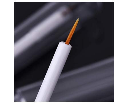 LASSUM 4 PCS Empty Plastic Eyeliner Tube Container Refillable Eyelash Growth OilMascara Eye Gloss Liquid Tube Bottle 5 M