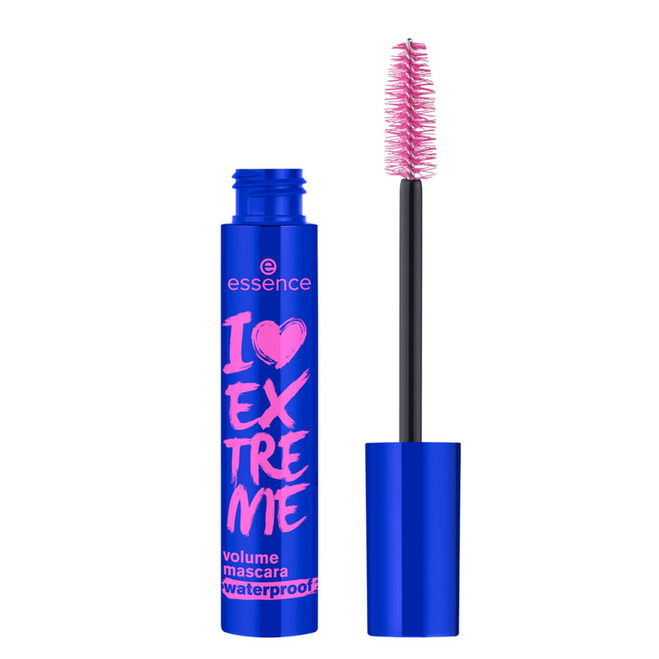 essence I Love Extreme Volume Mascara Waterproof Paraben Free Cruelty Free Black Pack of 1 Waterproof