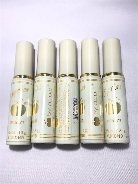 APPLE MASCARA SUPER LASH ALMOND BLACK 5 PCS