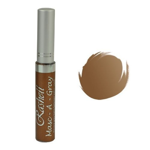 3 Pack RASHELL MascAGray Hair Color Mascara Medium Ash Brown