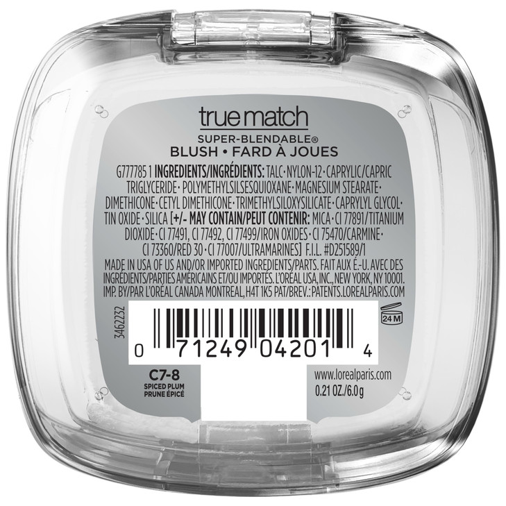 LOreal Paris True Match SuperBlendable Blush Spiced Plum 021 oz
